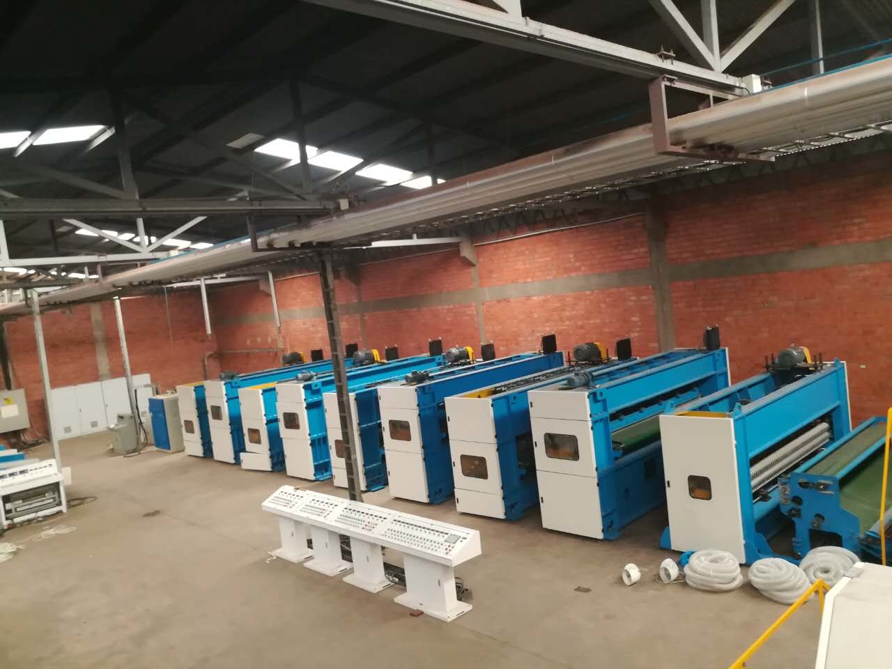 PP/PET needle punching machine for geotextile,leather fabric and carpet