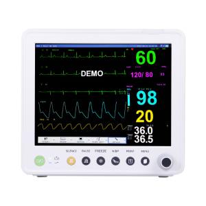 Wholesale 12 Inch Color Touch Screen Vet Medical Equipment ICU Multi Parameter Patient Monitor from china suppliers