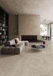 Antibacterial Indoor Ceramic Tiles Micro Cement Novalux Beige Color