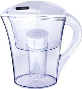 Wholesale Alkaline Balance Purified Water Jugs , Carbon Fiber Filter Water Pitcher With Lid from china suppliers