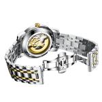 Original Brand Hollow Men Wrist Watch Luxury 5ATM Waterproof Alloy Case