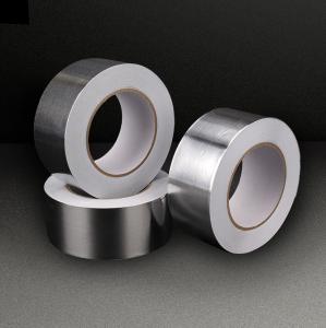 Wholesale Utility Grade Aluminum Foil Adhesive Tape 25um Synthetic Rubber Resin Silicone Release Paper Excellent Vapor Barrier from china suppliers