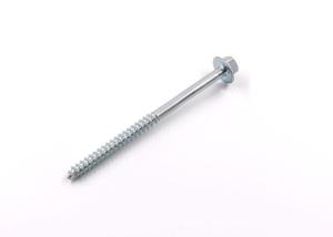 Wholesale Zinc Plated Q195 Steel Wood Screws , Flange Hexagon Head Wood Screws from china suppliers