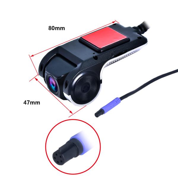 Full HD 1080P Car Stereo Accessories Mini Car DVR Camera Wide Angle Lens ADAS Dashcam