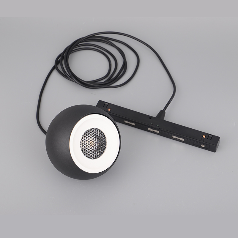 Dc 48v Contemporary Track Lighting , 4 Wire Magnetic Stylish Track Lighting