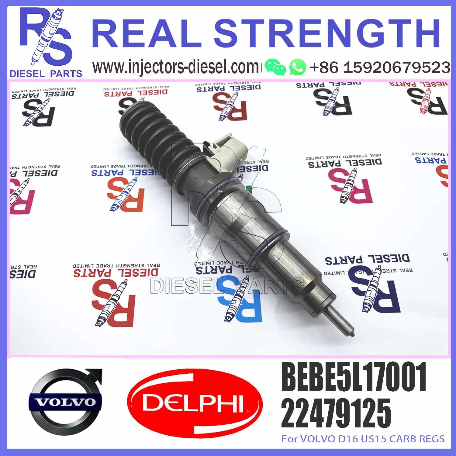 Common Rail Diesel Fuel Injector 22717952 BEBE5L17101 BEBE5L17001 for Engine Parts
