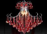 30*35cm / 40*45cm / 55*58cm Simple E14 Ceiling Candle Chandelier For Hotel