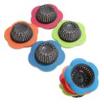 Flower Shape Plastic Bathroom Floor Drain Home Bathroom Accessories