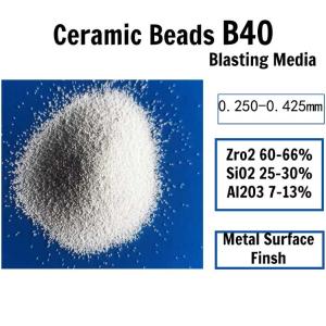 Wholesale Microspheres 700HV SS304 Ceramic Bead Blasting Media from china suppliers