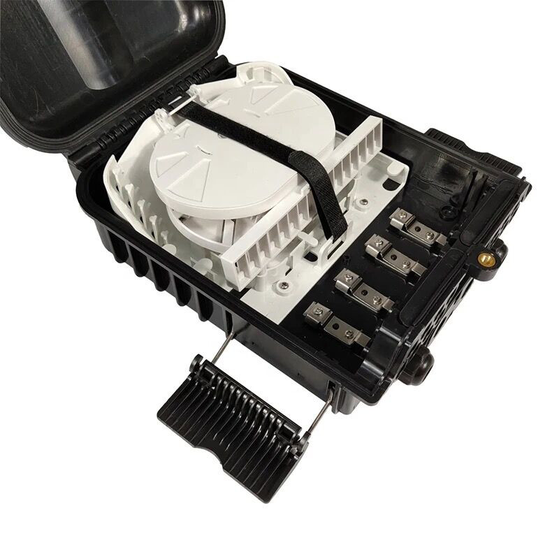 FTTH wall/pole 16 core Outdoor Fiber Distribution Box with 16pcs SC adapter