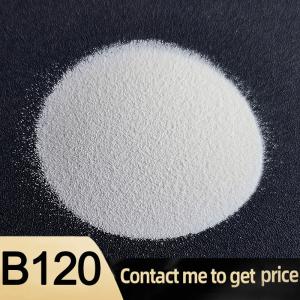 Wholesale Ceramic beads blasting media for metal surface finishing B120 size 63-125 μm from china suppliers