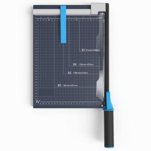 Wholesale 12.5 Inches Paper Guillotine Cutter , A4 Paper Trimmer Steel Base from china suppliers