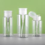 Hypoallergenic Makeup Remover Pump Bottle Transparent Travel Friendly