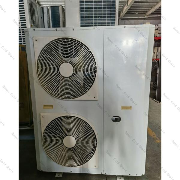 Supermarket Horizontal Condenser Unit For Freezer Room Cold Room