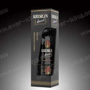 Wholesale OEM Single Classical PU Leather Glass Bottle Box from china suppliers
