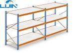 Powder Coated Commercial Storage Racks , Light Duty Metal Racking Shelving
