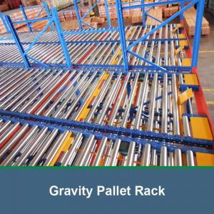 China Live Pallet Racks Pallet Flow Rack Gravity Racking Warehouse Storage Rack on sale