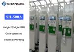 Digital Body Weight Measuring Machine , 10.1 Inch LCD Screen Airport Luggage