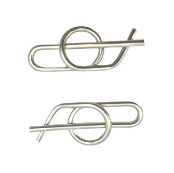 Universal Year 304 Stainless Steel 3/8'' Rue Clip and Jacobs Ladder Pins with