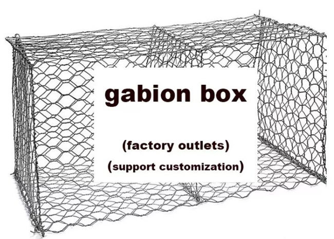 2.7mm Net Wire Gabion Stone Box Hexagonal Weaving Pvc Coated Galvanized