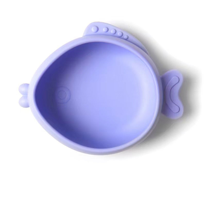 Infant And Toddler Meal Plates, Baby Specific Partition Suction Cups, 100% Food Grade Silicone Baby Non Slip Meal Plates