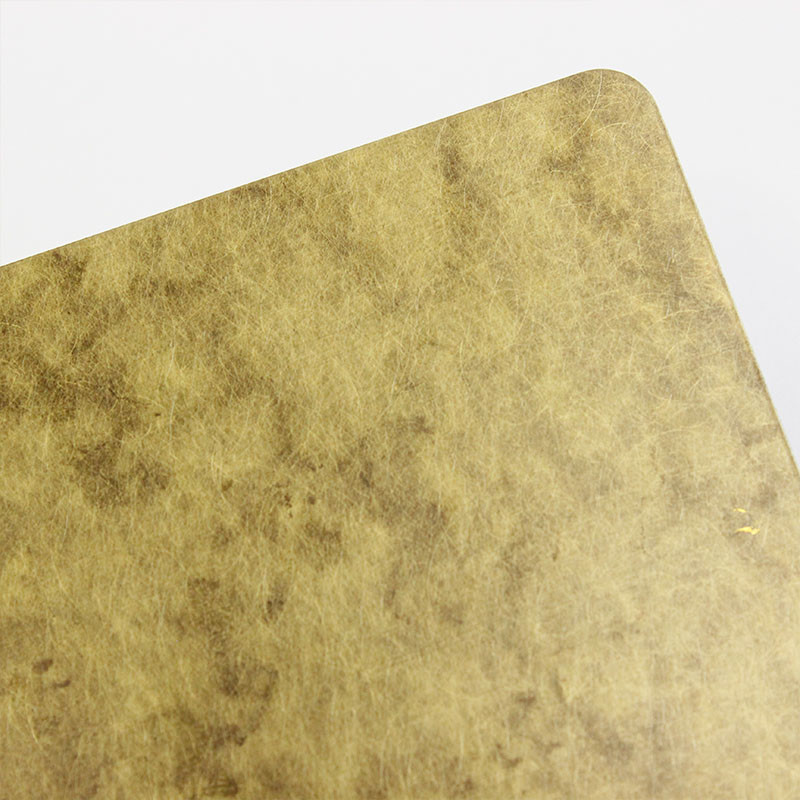 0.03mm Decorative Stainless Steel Sheet Antique Bronze Color Copper Brass Coated Clad