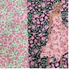 Buy cheap 150cm Polyester Chiffon Floral Shirt Printed Woven Fabrics Abrasion Resistant from wholesalers