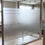 Qualified Float Glass Acid Etched Satin Frost for Apartment Wardrobe Door