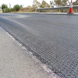 Wholesale Fiberglass Geogrid Gravel Grid Asphalt Reinforcement from china suppliers