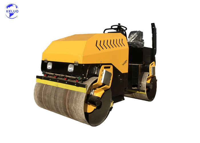 Double Drum Vibration Roller 2ton Mini Vibratory Roller