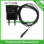 Portable phone charger for samsung with cable 5v 500mah travel wall chargers