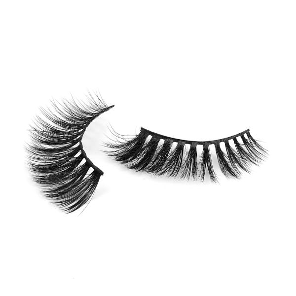 Full Strip Dramatic 18mm Natural Silk Lashes With Cotton Black Band