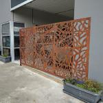 Rust 2mm Corten Steel Decorative Panels Polished