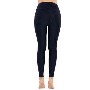 Wholesale Sexy Butt Lifting Womens Patterned Leggings Textured Booty High Waist Yoga Pant from china suppliers