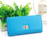 0.19kg 10cm Width Ladies Genuine Leather Wallets Women'S Trifold Coin Pocket