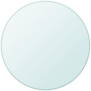 Wholesale Office Building Must-Have Customized Round Clear Tempered Table Top 8mm 12mm from china suppliers