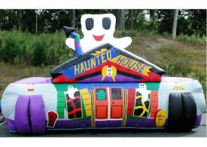 Wholesale Digital Printing Inflatable Sport Games Haunted House Maze Tunnel from china suppliers