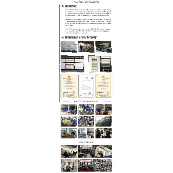 Decorative Fabric Window Vertical Blinds Waterproof Anti Static