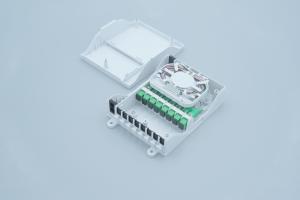 Wholesale FTTH 12mm Cable Fiber Optic Termination Box 1x8 PLC Splitter For CATV from china suppliers
