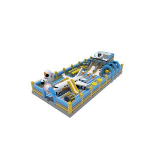 Wholesale Children Fun Park Inflatable Air Plane With Slide For Rentals from china suppliers