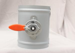 Wholesale Manual Galvanized Steel Flat Hvac Duct Zone Dampers With Rubber Handle Gloves from china suppliers