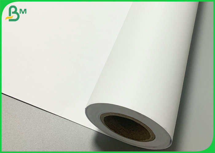 Large Format 54'' By 300ft  Plotter Paper 20lb For Enrengeering Paper 3'' Core