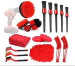 18 Pcs Car Cleaning Tools Kit with Car Detailing Brush Set,Auto Detailing Car