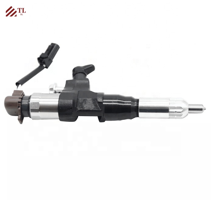 J08E Engine Model 095000-6590 095000-6592 095000-6593 Fuel Injector For Denso Common Rail
