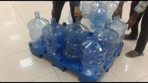 Wholesale Best quality heavy duty and high density pallet 5 gallon water bottle storage rack from china suppliers