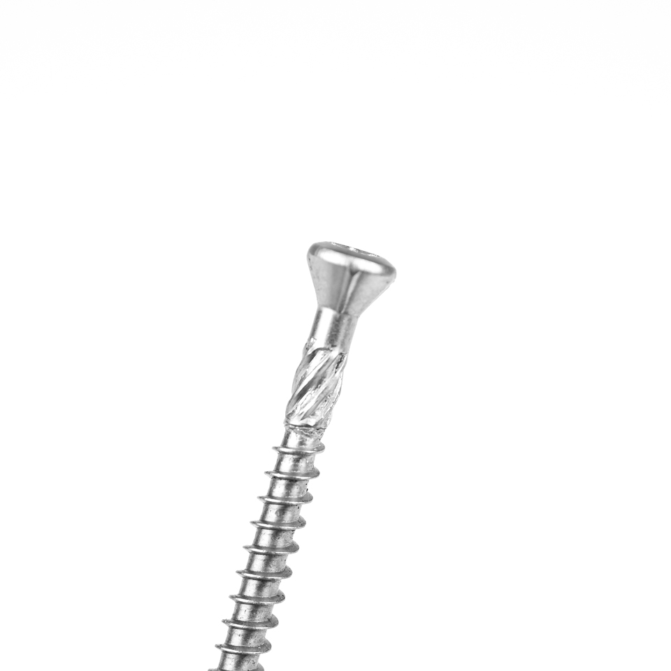 Plain Stainless Steel A2 Decking Screws Trim Head Torx Chipboard Screw ISO Standard