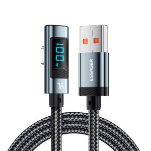 Wholesale ESSAGER ES-X47 Series 100W A-C 1m Short 2m Long USB C Cable from china suppliers