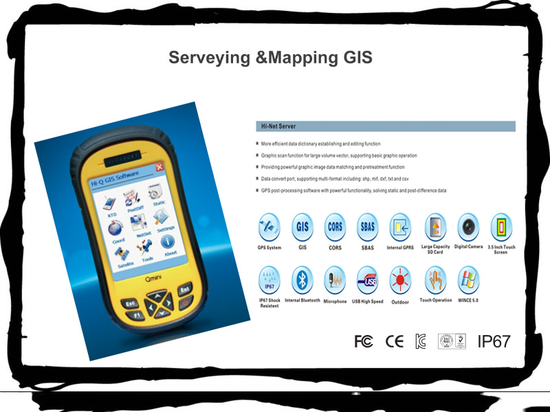 Surveying Equipment Navigation System Handheld GPS RTK