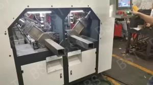 Wholesale 4mm SS Square Tube Punching Machine 6000mm Hydraulic Pipe Punching Machine from china suppliers