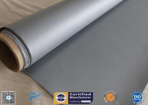 Wholesale SGS Approved 510g Silicone Coated Fiberglass Fabric 18oz 0.45mm Silicone Sheet from china suppliers